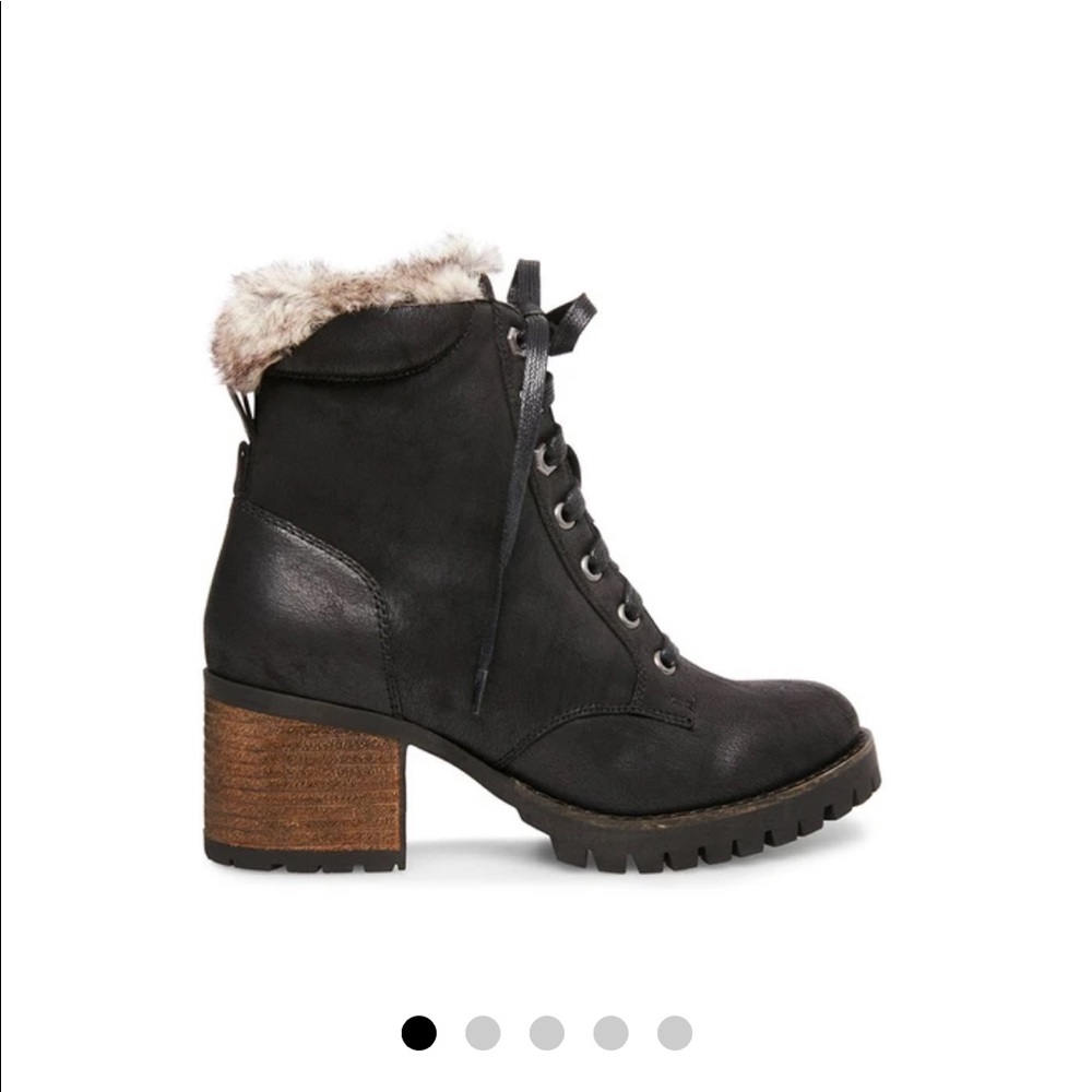 Steve Madden COMFORT BLACK Booties